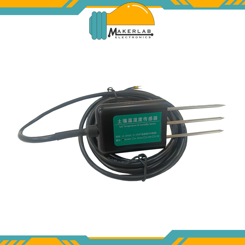 RS485 3Pin Soil Humidity Monitor Meter Sensor Detector Soil