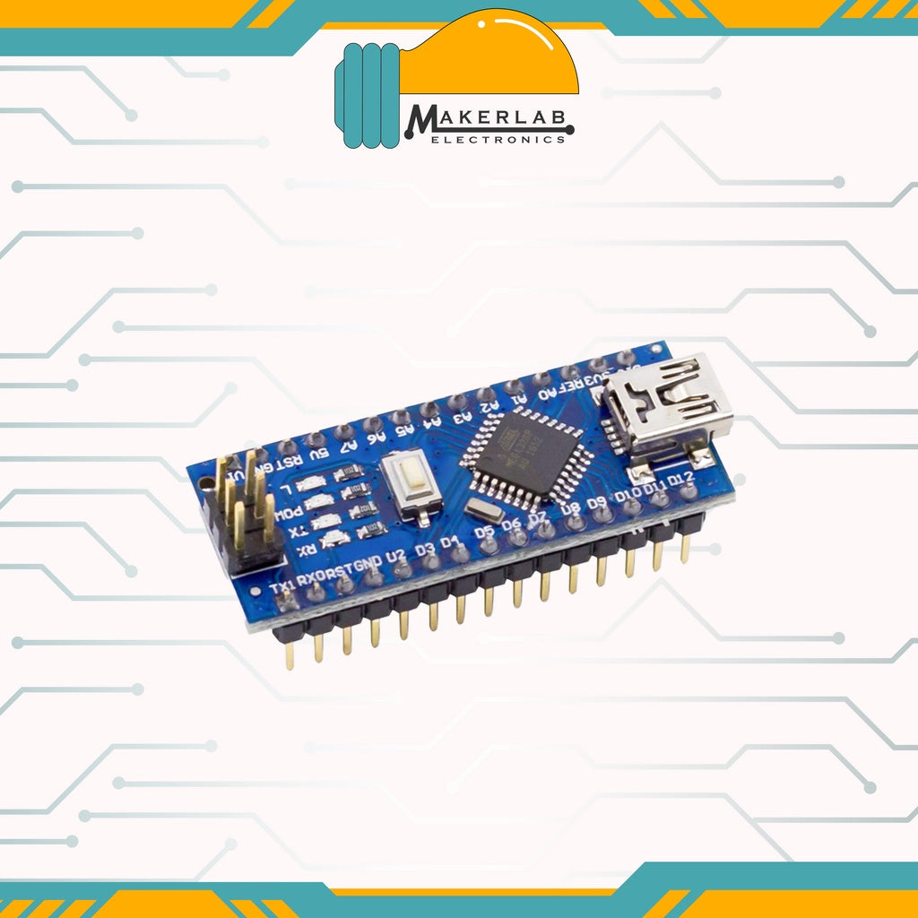Arduino Nano Atmega328p Ch340g Ch340 Soldered Unsoldered Makerlab Electronics 6613
