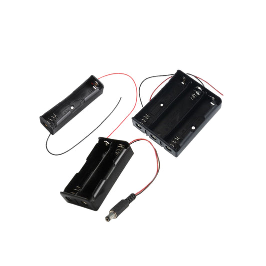 Series Battery Holder 18650 with Wire 1 Cell 2 Cell 3 Cell 1S 2S 3S Single Double Triple