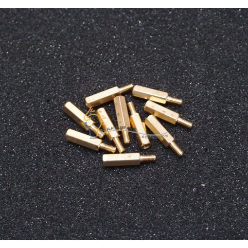 Male to Female Brass Standoff m3x14+6 – Pack of 10