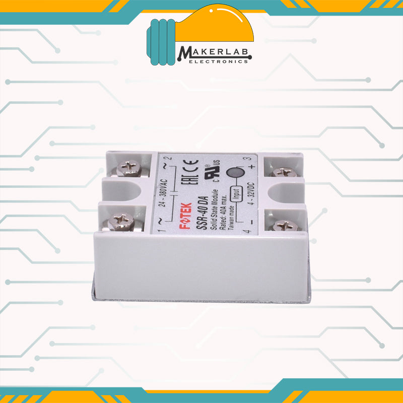 ORIGINAL Solid State Relay SSR 40DA | SSR-75DA | SSR-25DD (4-32V DC Input)