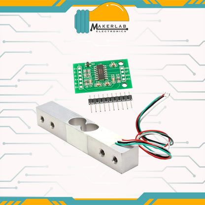 Straight Bar Load Cell Weight Sensor 1kg | 3kg | 5kg | 10kg | 20kg | Load Cell Amplifier HX711