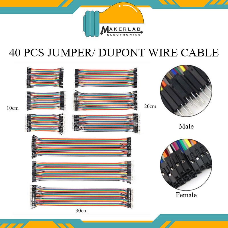 Breadboard connecting Jumper Wires Dupont Wire Cable Arduino Prototyping