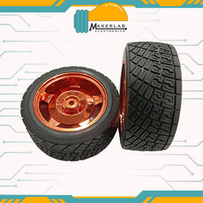 83mm Rubber Tire with Wheel