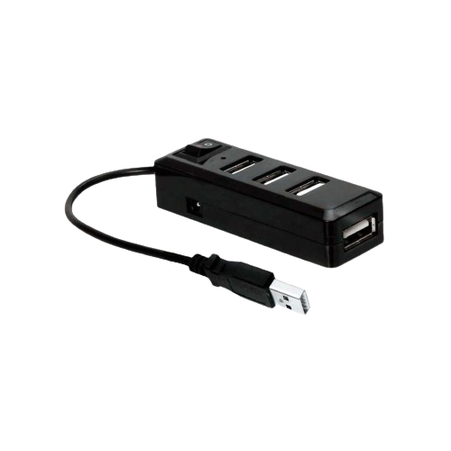 Adafruit USB Mini Hub with Power Switch 4 USB 2.0 Ports