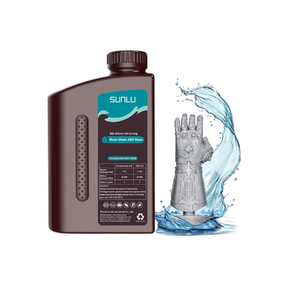 Sunlu Water Washable 1kg/bottle, Photopolymer Resin