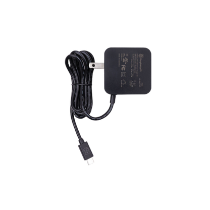 Black 27W USB-C PD Power Supply for Raspberry Pi 5