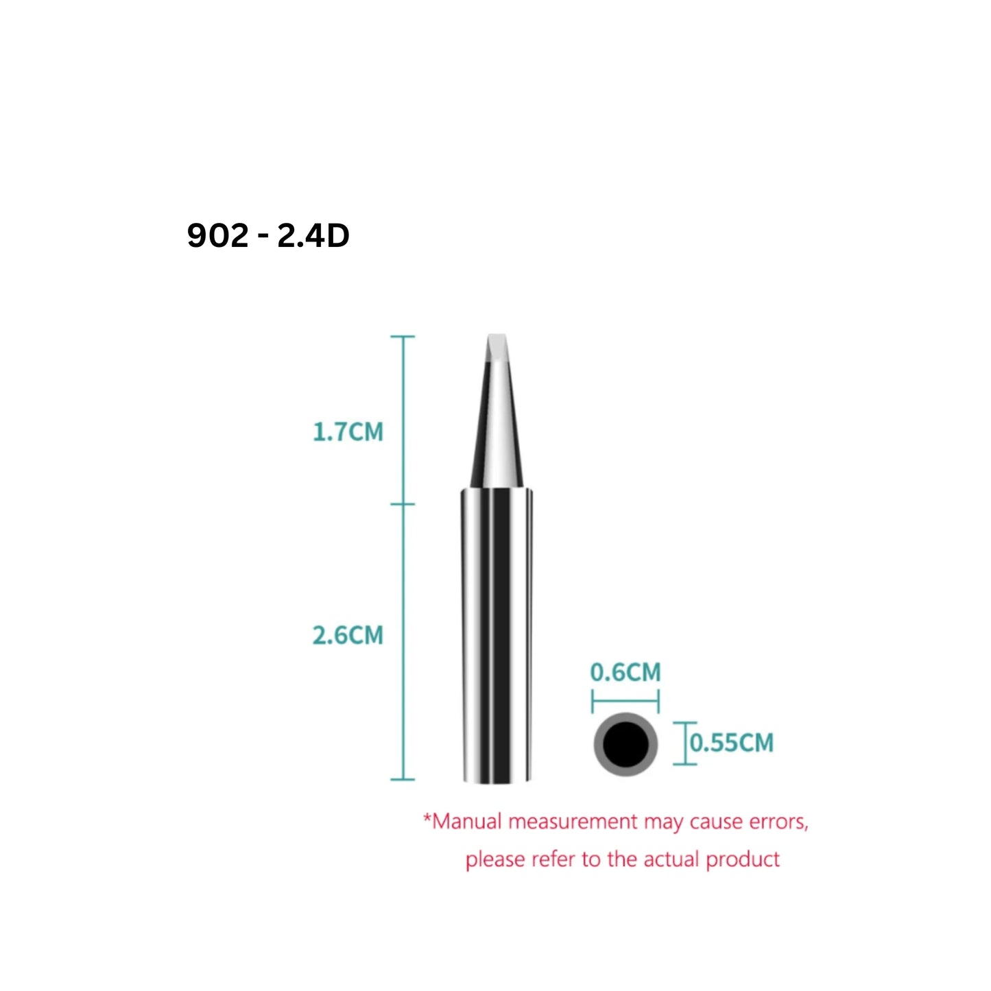 Yihua 902 Soldering Iron Tip 902-K 902-I 902-B 902-3C 902-2.4D 902-5.2 Soldering Iron Handle