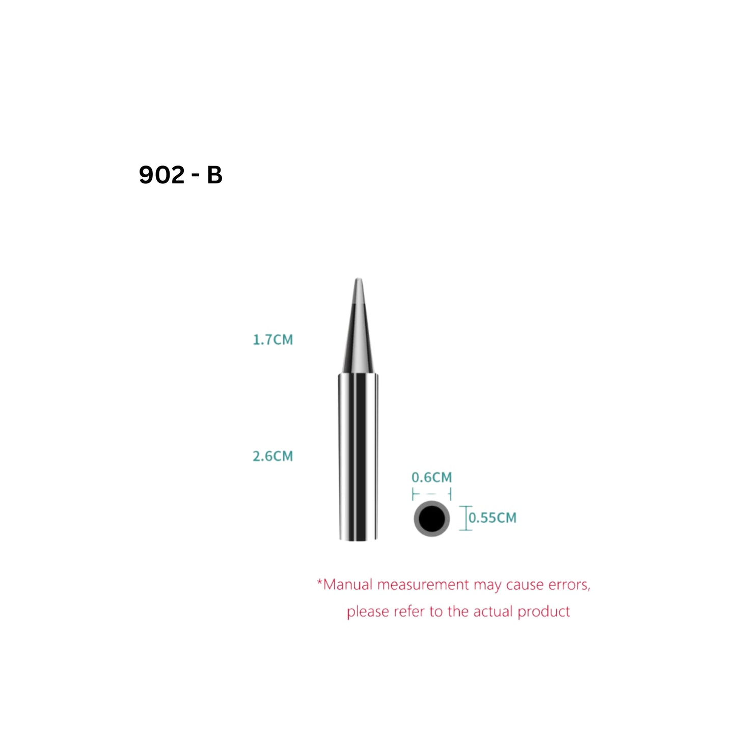 Yihua 902 Soldering Iron Tip 902-K 902-I 902-B 902-3C 902-2.4D 902-5.2 Soldering Iron Handle