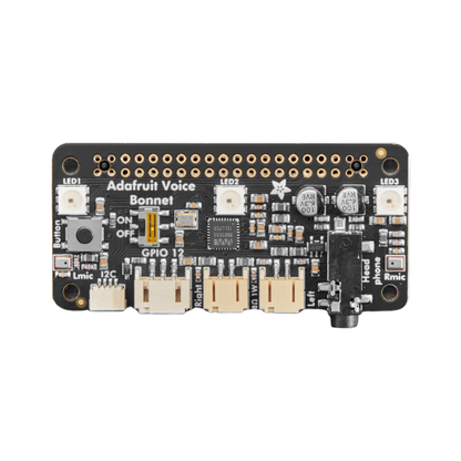 Adafruit Voice Bonnet for Raspberry Pi -Two Speakers + Two Mics