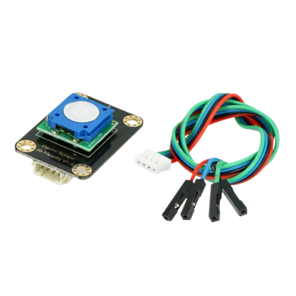 Gravity: Electrochemical Ozone Sensor (0-10 ppm, I2C) Module compatible with Raspberry Pi, ESP32