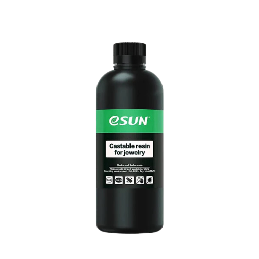 Esun Castable resin for Jewelry Green 1kg/bottle