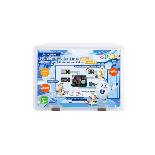 ACEBOTT Smart Home Education Kit Level 1 Education Solution Series 3 in 1 Projects QE021 QE023 Easy Plug