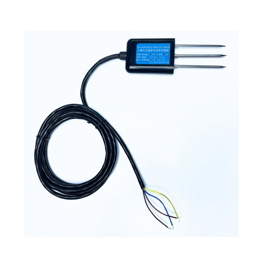 0-5V Output 3Pin Probes Soil Sensor with Cable 2M (Humidity + EC)