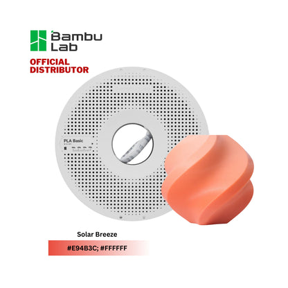 Bambu Lab 3D Printer PLA Basic Gradient Filament 1.75mm 1KG