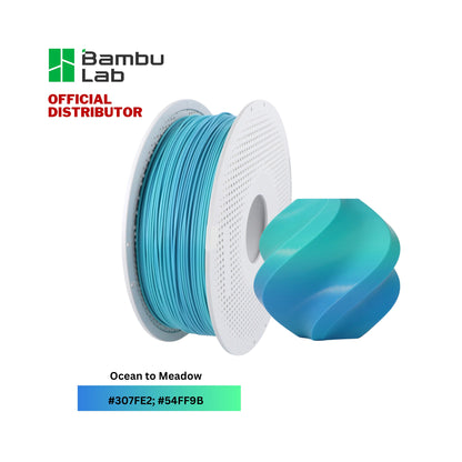 Bambu Lab 3D Printer PLA Basic Gradient Filament 1.75mm 1KG