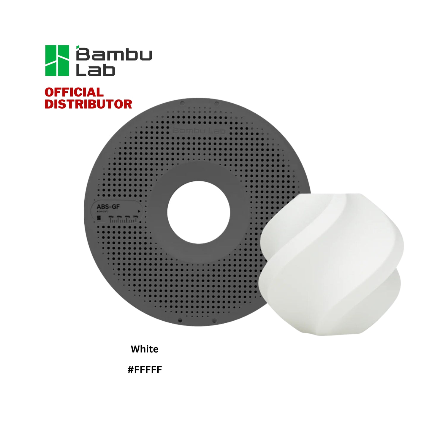 Bambu Lab 3D Printer ABS-GF Filament 1.75mm 1KG