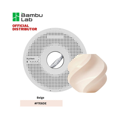 Bambu Lab 3D Printer PLA Basic Filament 1.75mm 1KG