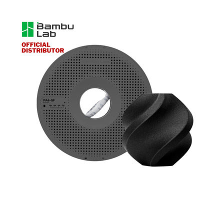 Bambu Lab 3D Printer Filament PA6-GF Black 1.75mm 1KG