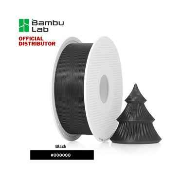 Bambu Lab 3D Printer PETG-CF Black Filament 1.75mm 1KG