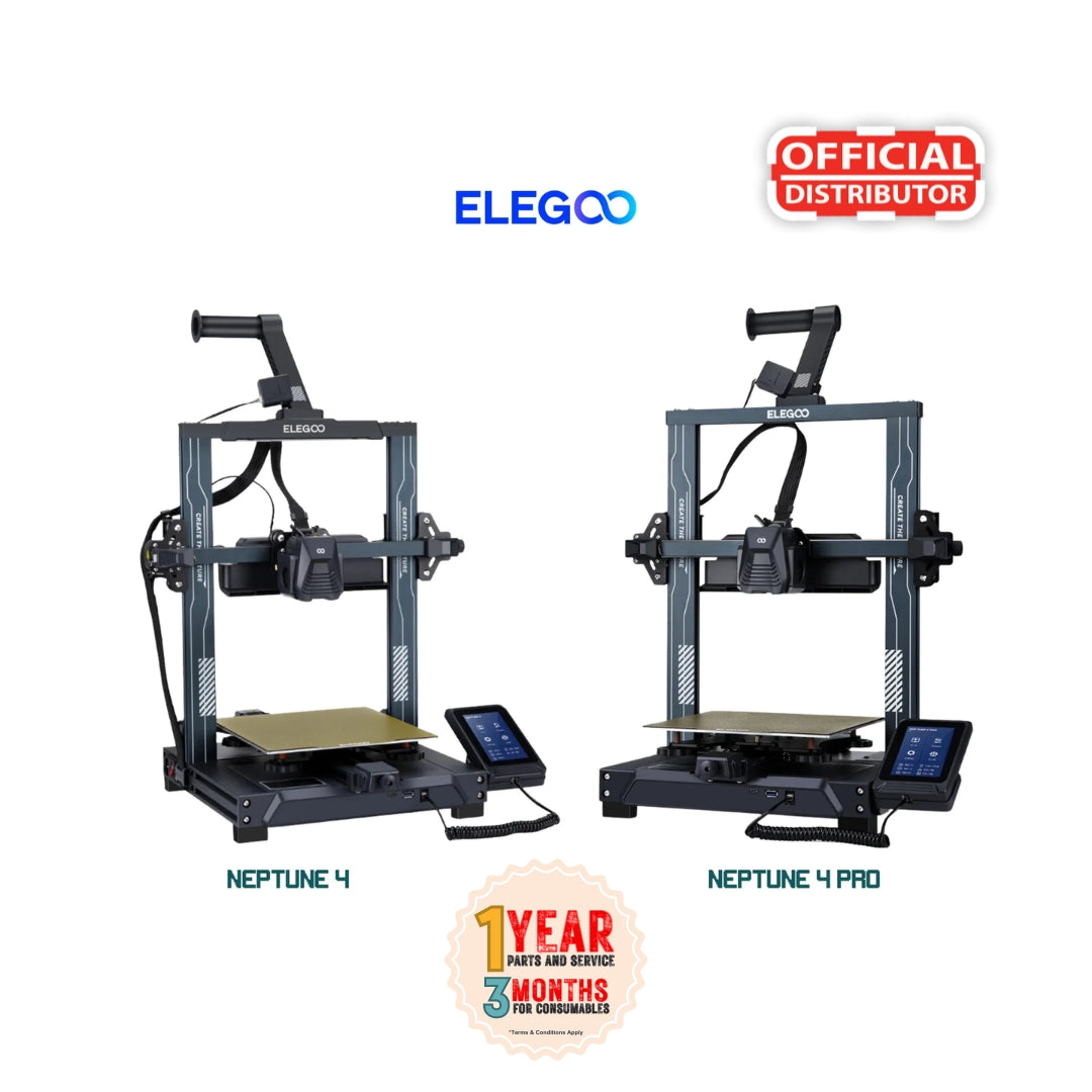 ELEGOO Neptune 4 | Neptune 4 Pro | High-Speed Fast FDM 3D Printer