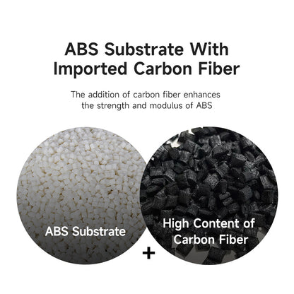 eSUN ABS-CF Carbon Fiber Black 3D Printer Filament 1.75mm 1KG