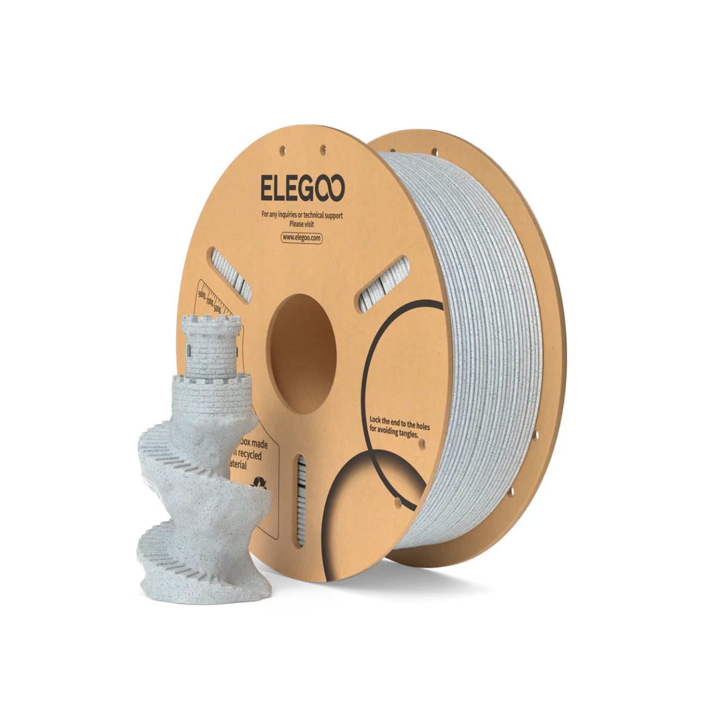 Elegoo PLA Marble 3D Printer Filament 1.75mm 1KG