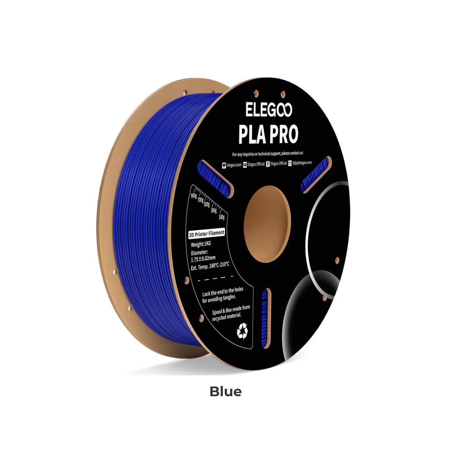 Elegoo PLA Pro 3D Printer Filament 1.75mm 1KG