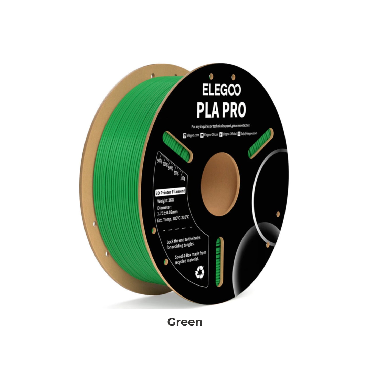 Elegoo PLA Pro 3D Printer Filament 1.75mm 1KG