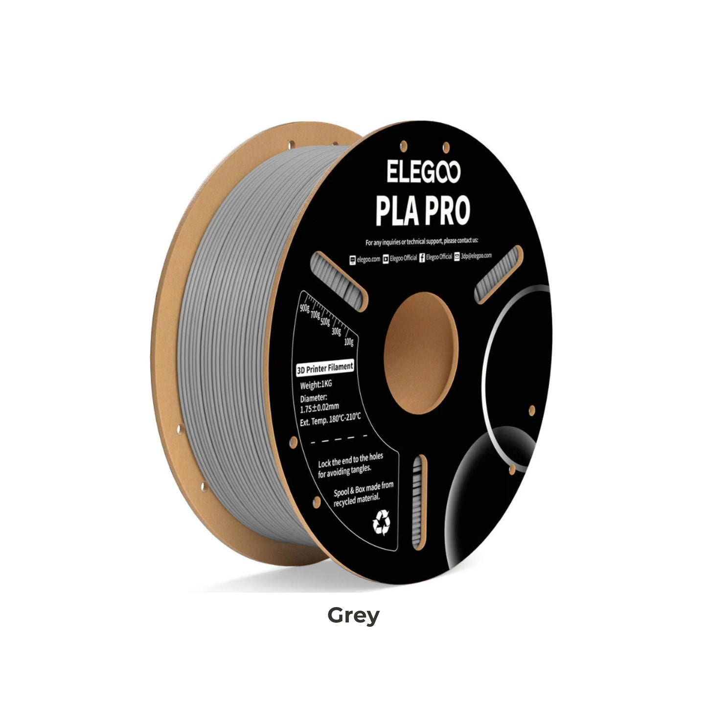 Elegoo PLA Pro 3D Printer Filament 1.75mm 1KG