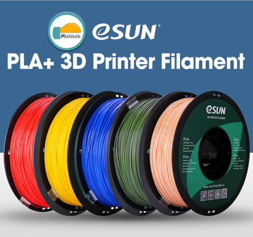 eSUN PLA+ White Black Grey Red Green Blue Yellow Orange  Filament 1.75mm PLA Plus 1KG Spool for 3D Printer