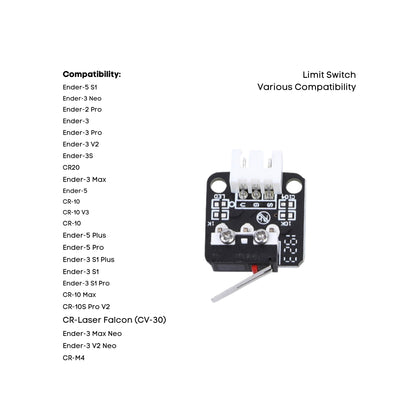 Elegoo & Creality X Y Z Axis Limit Switch for 3D Printers