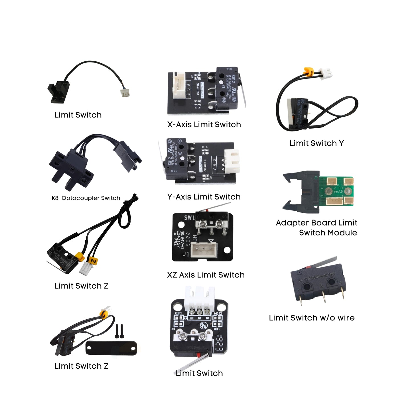 Elegoo & Creality X Y Z Axis Limit Switch for 3D Printers