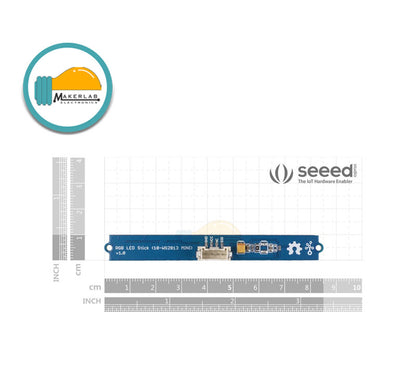 Grove - RGB LED Stick (10 - WS2813 Mini) for Arduino