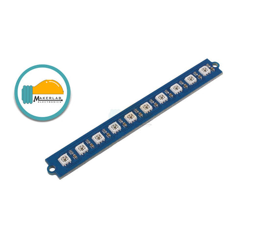 Grove - RGB LED Stick (10 - WS2813 Mini) for Arduino