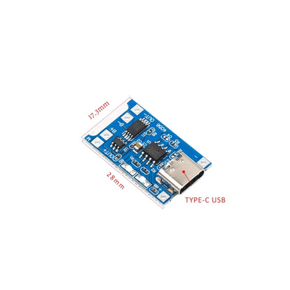 Type C Micro USB 5V 1A 18650 TP4056 Lithium Battery Charger Module Charging Board With Protection