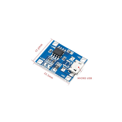 Type C Micro USB 5V 1A 18650 TP4056 Lithium Battery Charger Module Charging Board With Protection