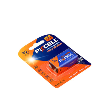 PKCell  (6LR61) 9V Battery Ultra Alkaline Battery