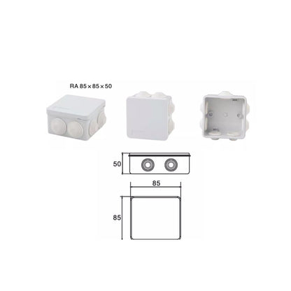 CCTV Outdoor Junction Box IP65 IP55 IP44 Weather Water Proof Enclosure with Rubber Gasket & Screws  RA Series