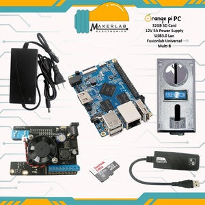 Kit Orange Pi PC H3 Quad-Core 1GB with USB Power Cable Kit for Pisowifi Piso Wifi Vendo | OPiPC FuxMulti Kit