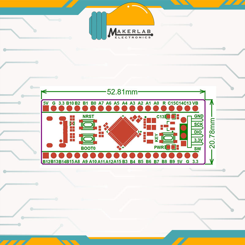 STM32F401 Black Pill board