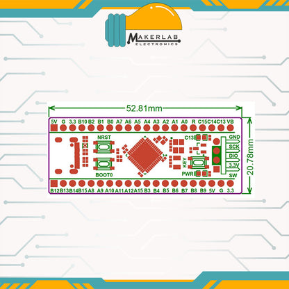 STM32F401 Black Pill board