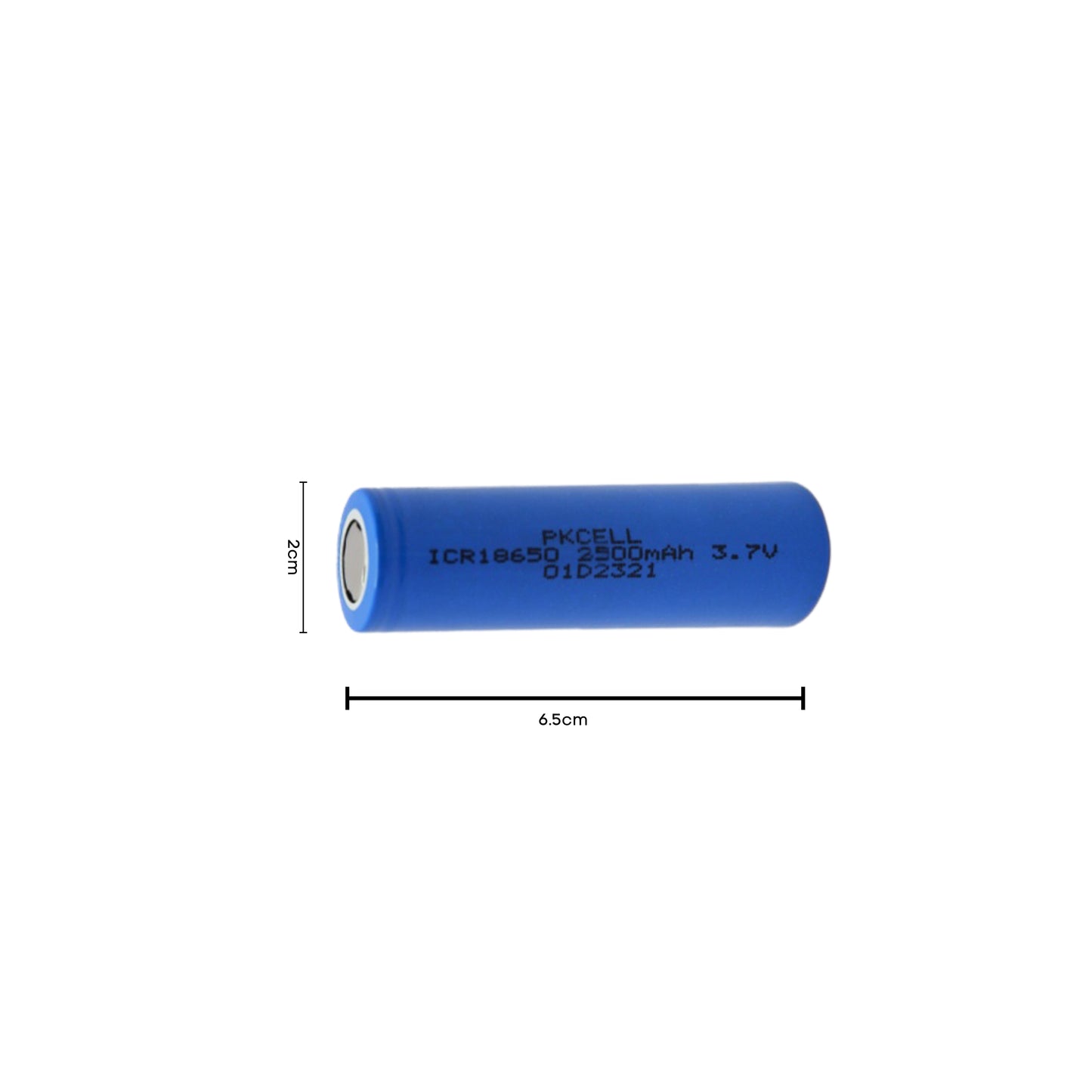 PKCell Lithium-ion 18650 21700 Battery 3.7V - TRUE RATED 18650 2200mAh 3000mAh 3350mAh 4500mAh Rechargeable Battery for Power Bank, Flashlight, Mini Fan