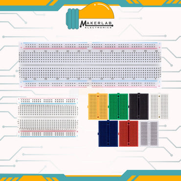 Solder Less PCB Breadboard SYB MB102 830 800 400 170 Tie Points Circuit Solderless Half Full Size