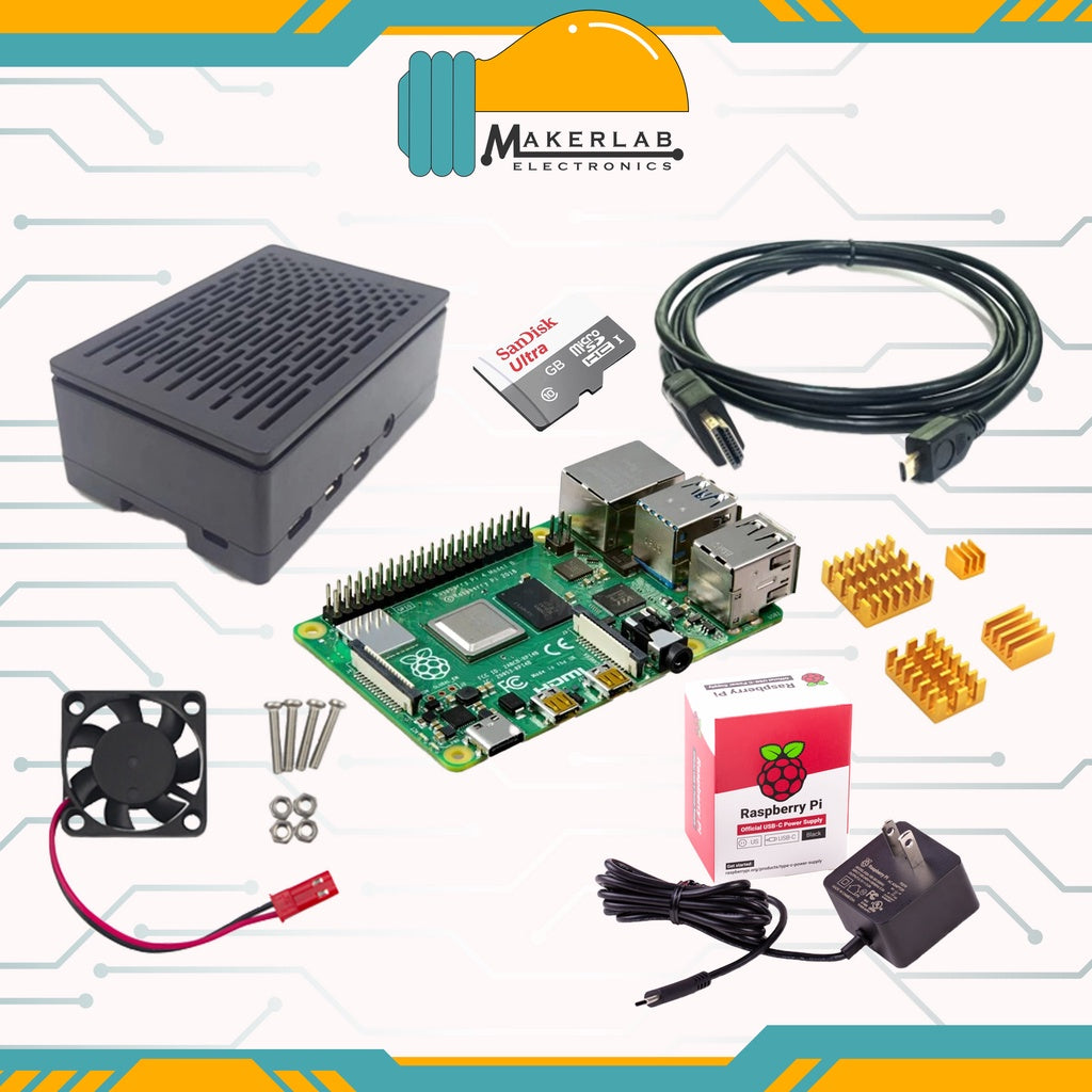 Raspberry Pi 4 Model B Starter Kit 4GB RAM OKdo Kit (NOT compatible with pisowifi OS)