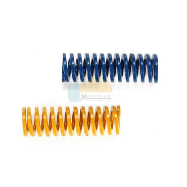 8x25mm Blue / Yellow Flat Hot Bed Leveling Level Spring / Extruder Spring for Creality 3D Printer