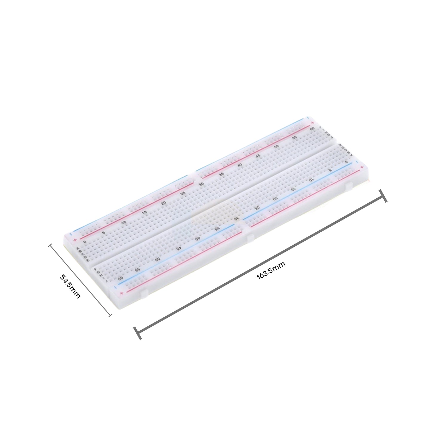 Solder Less PCB Breadboard SYB MB102 830 800 400 170 Tie Points Circuit Solderless Half Full Size