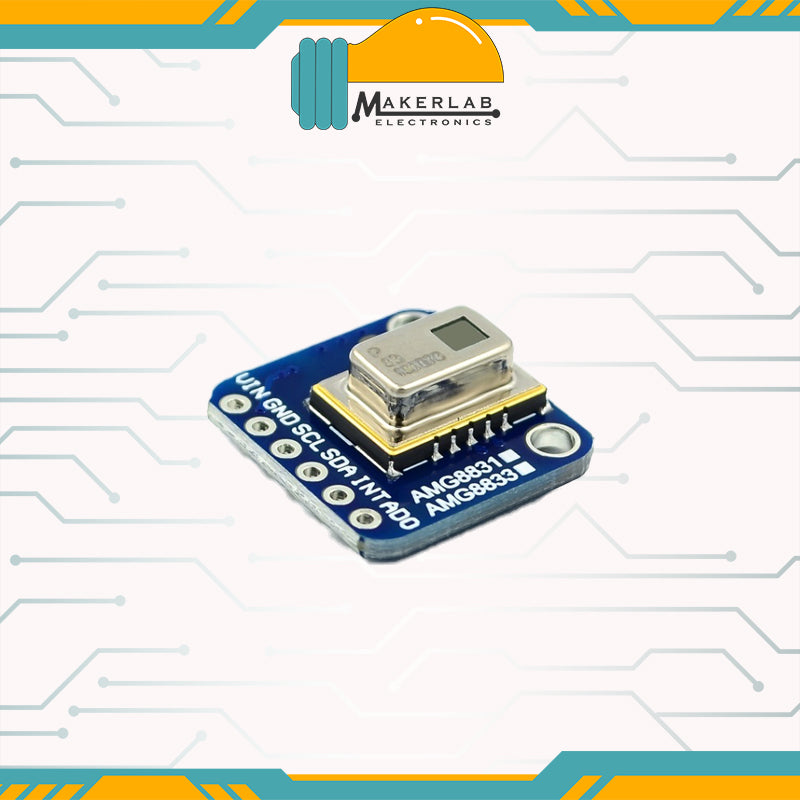 Camara térmica AMG8833 IR - DynamoElectronics