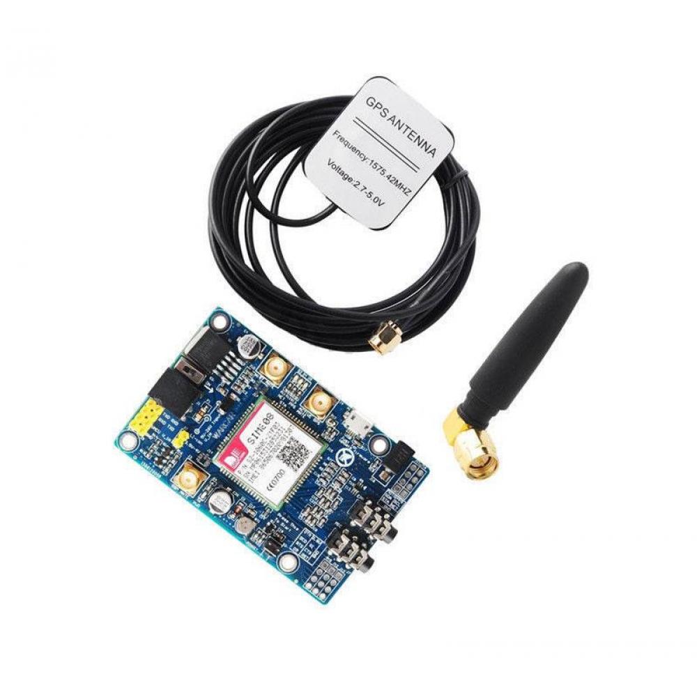 Sim808 Module with GPS Antenna – Makerlab Electronics