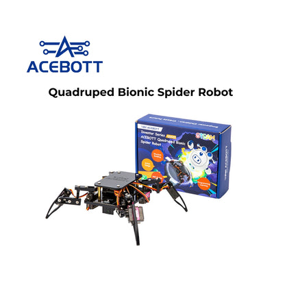 ACEBOTT ESP8266 Quadruped Bionic Spider Robot Kit APP control | QD020